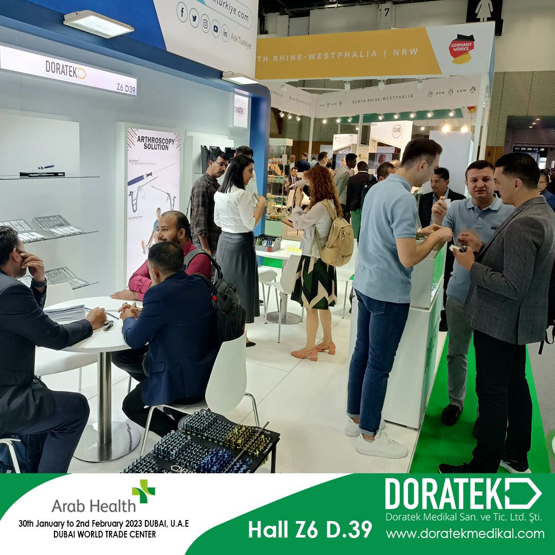 World Trade Center Dubai Arab Health 2023 – Doratek Medical